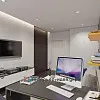 Дизайн кабінету в стилі мінімалізм