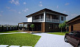 Дизайн фасада частного дома, отделанного террасной доской. Дизайн фасада КОТТЕДЖА, ТАУНХАУСА