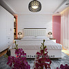 Дизайн спальни с яркими цветовыми акцентами, г. Львов