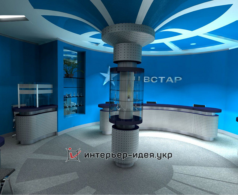 Дизайн офиса черкасской дирекции ЗАТ Киевстар GSM