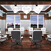 Дизайн переговорной офиса компании &amp;quot;Orion-Glass&amp;quot; в современном стиле