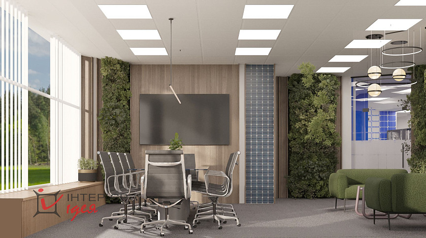 Дизайн офиса компании &quot;Solar Invest Group&quot;