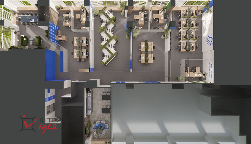 Дизайн офиса компании &quot;Solar Invest Group&quot;