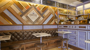Кафе Coffee Clatch в центре Черкасс. Визуализация проекта