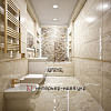 Дизайн ванной комнаты, оформленной в золоте