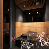 Дизайн кухни в офисе компании &amp;quot;Orion-Glass&amp;quot; в современном стиле