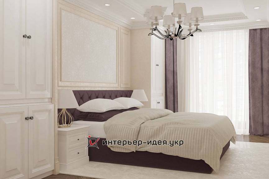 Спальня в стиле нью-классик
