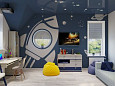 Детская комната будущего космонавта. Дизайн ДЕТСКОЙ КОМНАТЫ