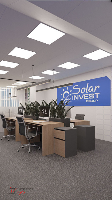 Дизайн офиса компании &quot;Solar Invest Group&quot;