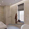 Дизайн ванной комнаты в натуральном камне