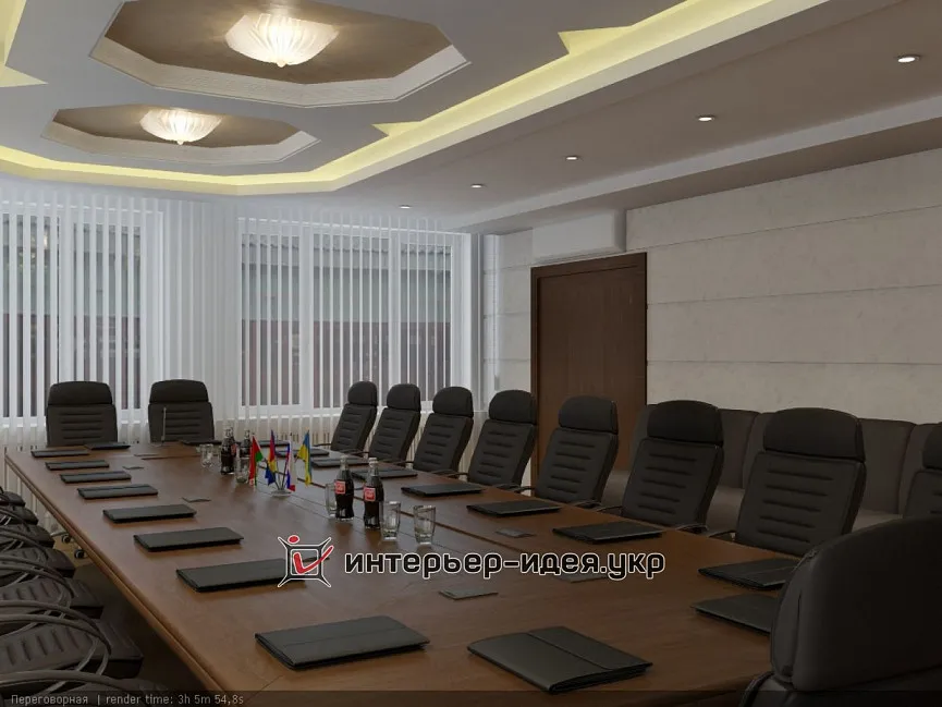 Переговорная комната ПАО "Мироновский завод по изготовлению круп и комбикормов"