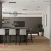 Кухня-гостиная площадью 32 м²