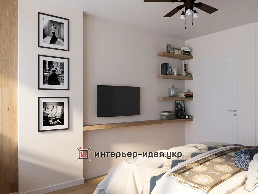 Дизайн спальни в стиле лофт