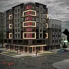 Дизайн фасада многоэтажки в центре Черкас