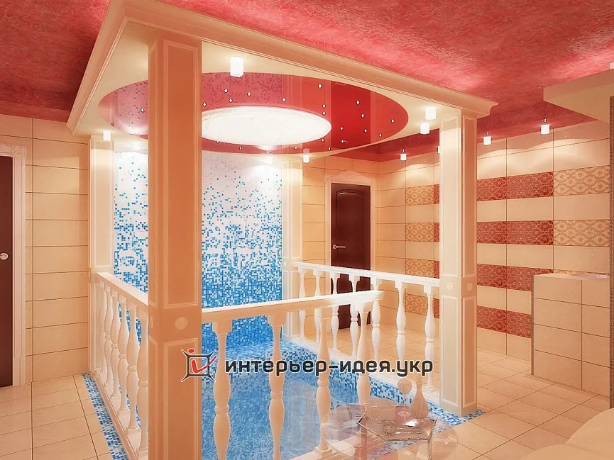 Дизайн бассейна в классическом стиле