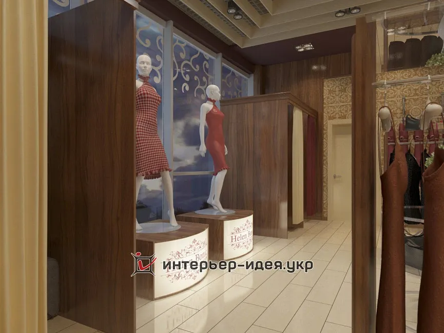 Проект салона модной одежды &quot;Helen Bonic&quot;