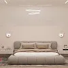Современный минимализм в спальне, 25 м.кв