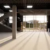 Оформление потолка и входа в ТЦ Magnolia Plaza, Черкассы