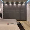 Дизайн спальні з ефектом зоряного неба на стелі