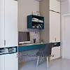 Дизайн гостевой спальни с рабочим местом