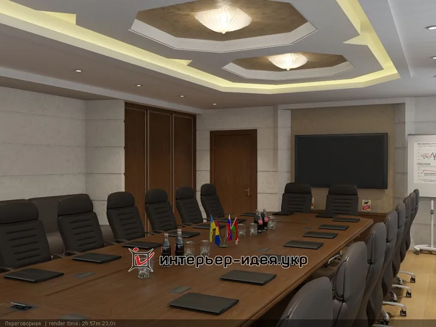 Переговорная комната ПАО "Мироновский завод по изготовлению круп и комбикормов"