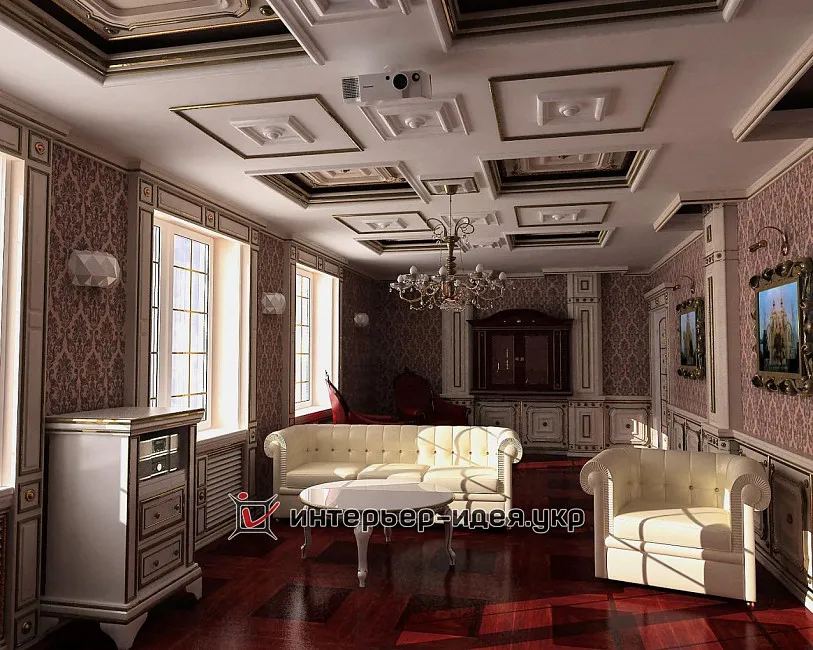 Дизайн кинозала в частном доме