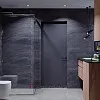 Санузел в темных тонах