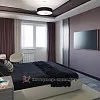 Дизайн спальни в кремово-кофейном цвете