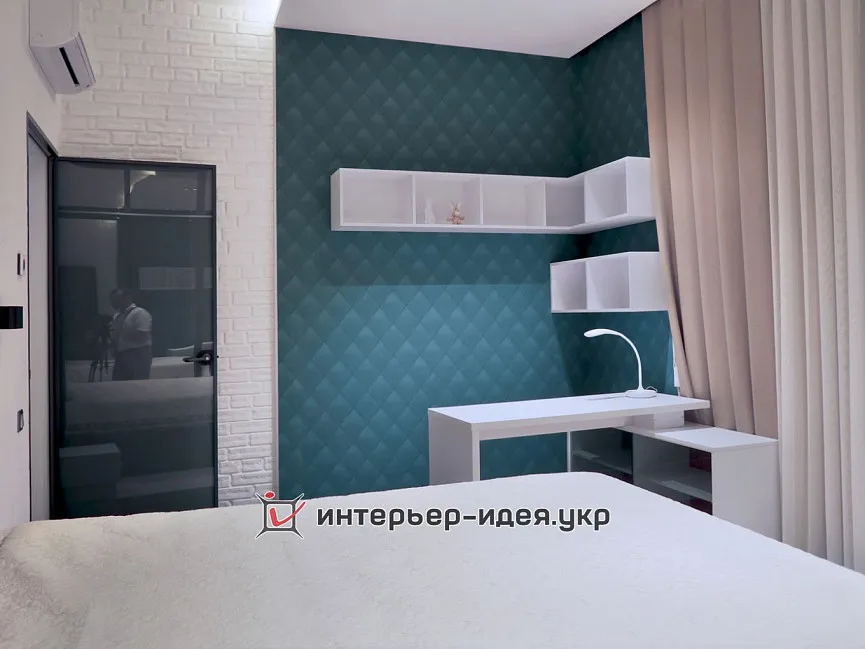 Реализация интерьера спальни для дочери