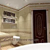 Дизайн ванной, совмещенной с душевой кабиной