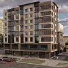 Дизайн фасада многоэтажки в центре Черкас
