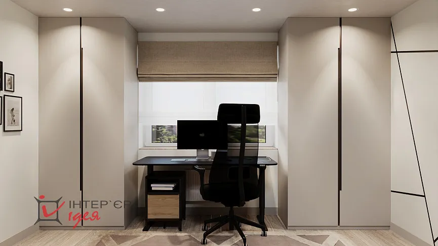 Гостевая комната для молодой пары в ЖК «Андорра»