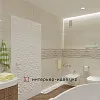 Дизайн современной ванной комнаты с овальной ванной и умывальником-чашей