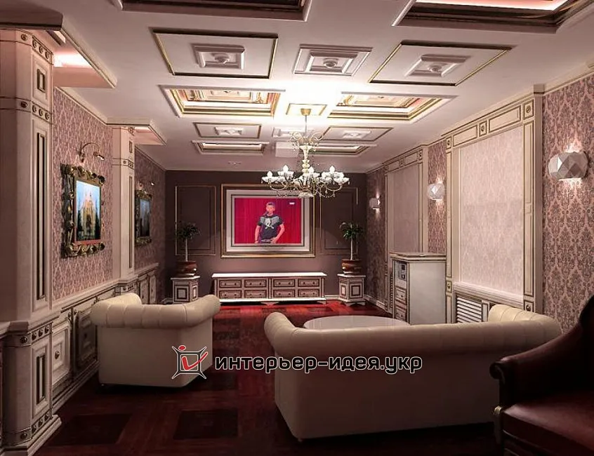 Дизайн кинозала в частном доме