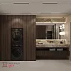 Санузел в стиле современный минимализм, 13 м2